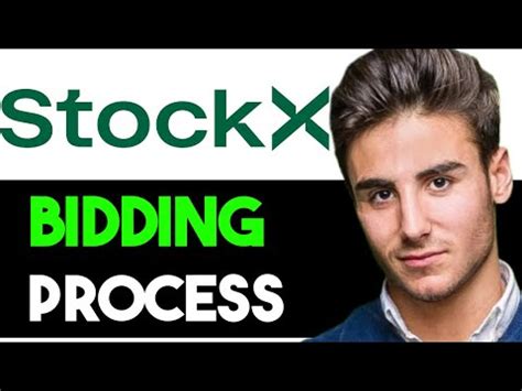 how does stockx bidding work.